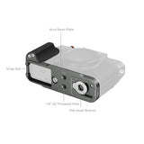 SmallRig L-Shaped Mount Plate with Silicone Handle (Charcoal Silver)