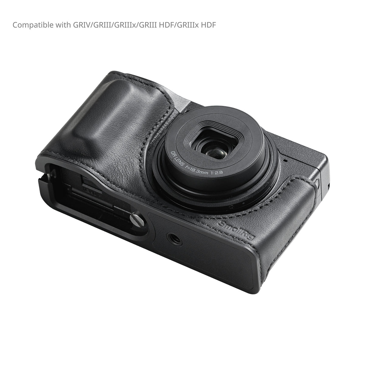 SmallRig Leather Case Kit for RICOH GR IV / GR III / GR IIIx / GR III HDF / GR IIIx HDF (Black)
