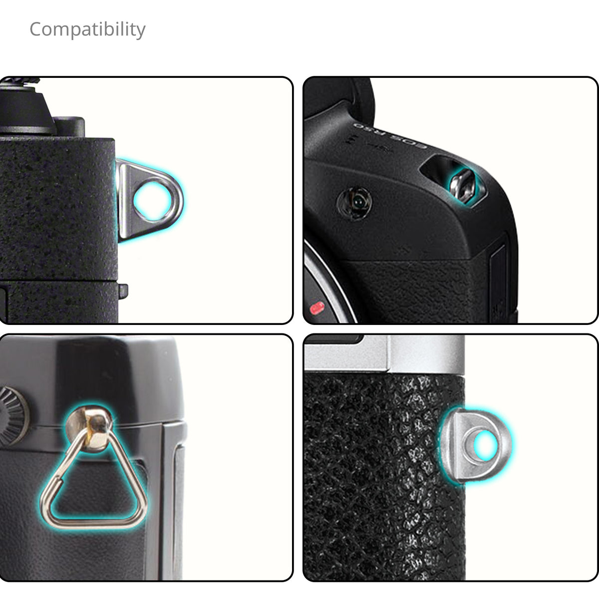 SmallRig Quick Release Wrist Strap for Ricoh GR Series (Black)