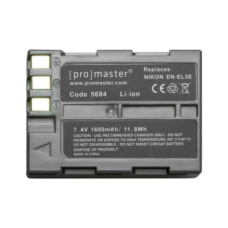 ProMaster Li-ion Battery for Nikon EN-EL3E - Image 3
