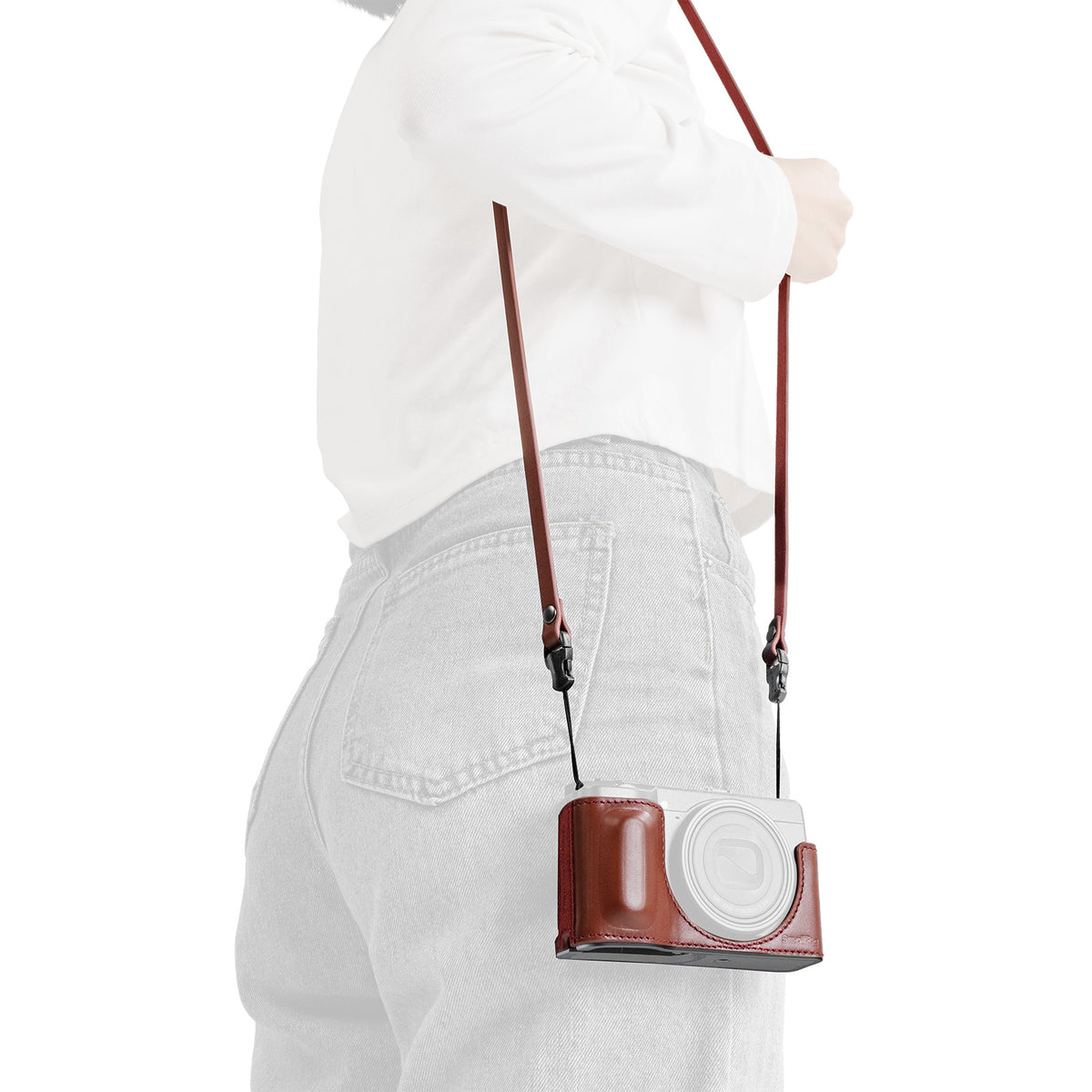 SmallRig Quick Release Shoulder Strap for Ricoh GR Series (Red)