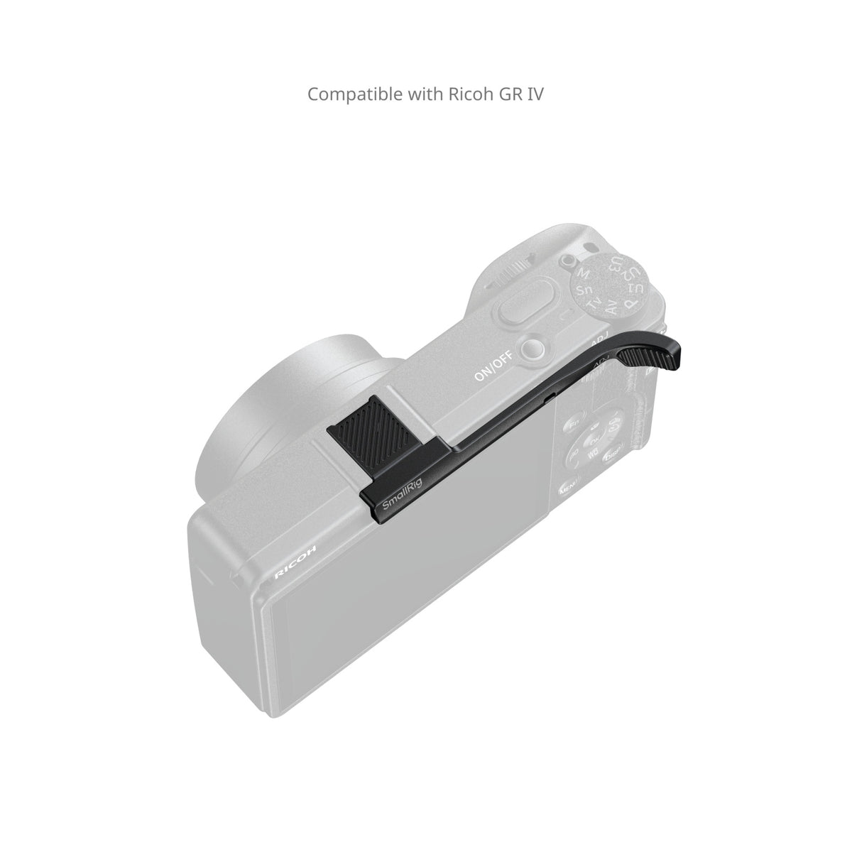 SmallRig Thumb Grip for Ricoh GR IV (Black)