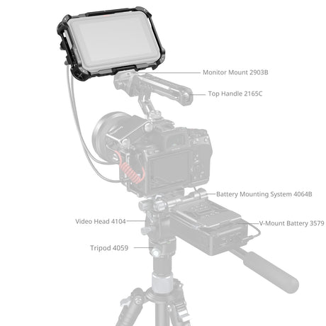 SmallRig Monitor Cage Kit for Atomos Ninja TX / TX GO / RAW 5708