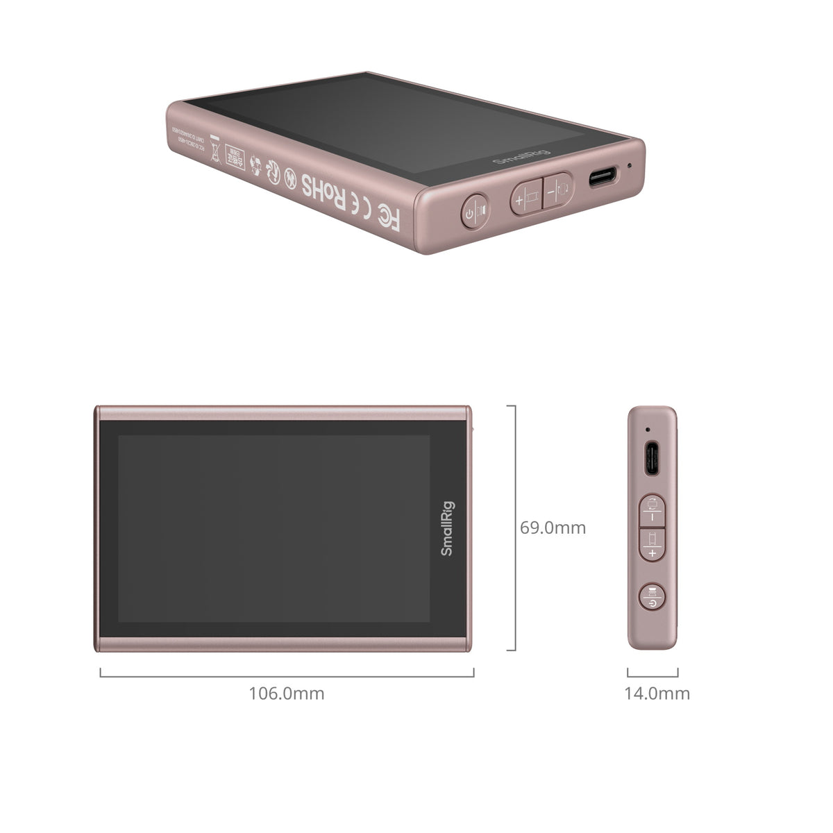 SmallRig Wireless Display Mirroring Adapter for Mobile Phone (Selfie Kit) 5746