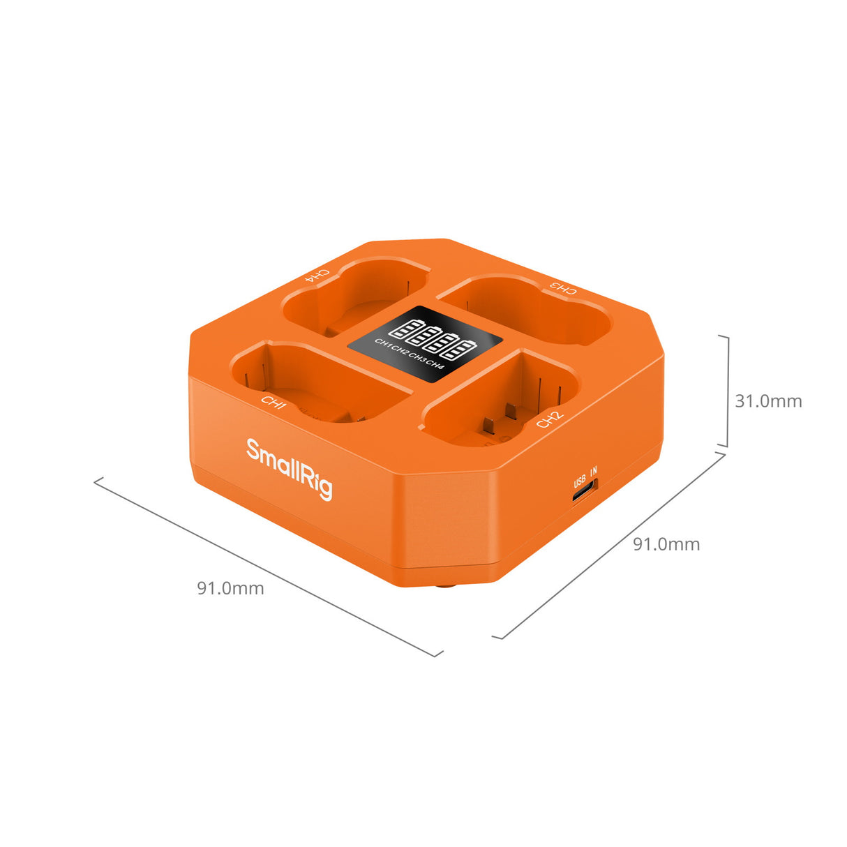 SmallRig Four-Channel Camera Battery Charger for EN-EL15c 5747