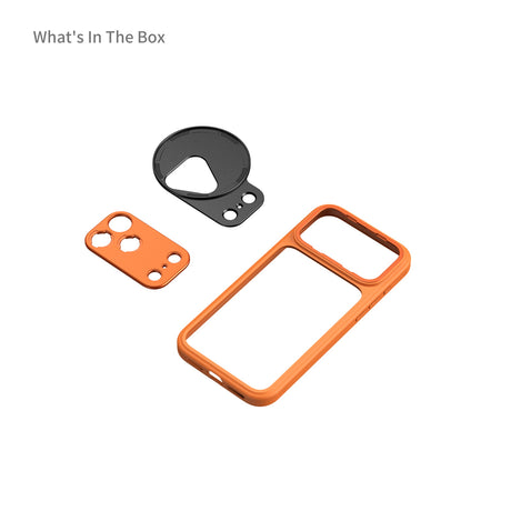 SmallRig FilMov Lightweight Photography Bumper Case for iPhone 17 Pro (Orange)
