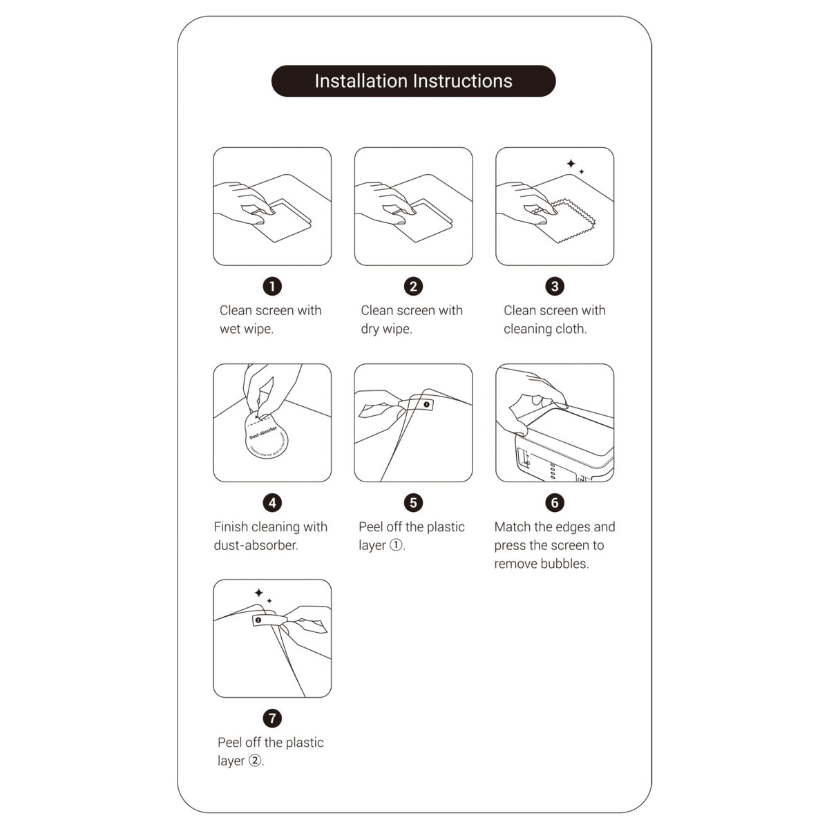 SmallRig Screen Protector for DJI Osmo Nano