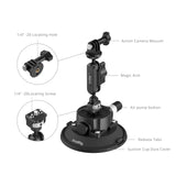 SmallRig 4.5" Suction Cup Mount for Action Cameras