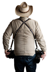 Skinny Money Maker | Thin Leather Camera Harness