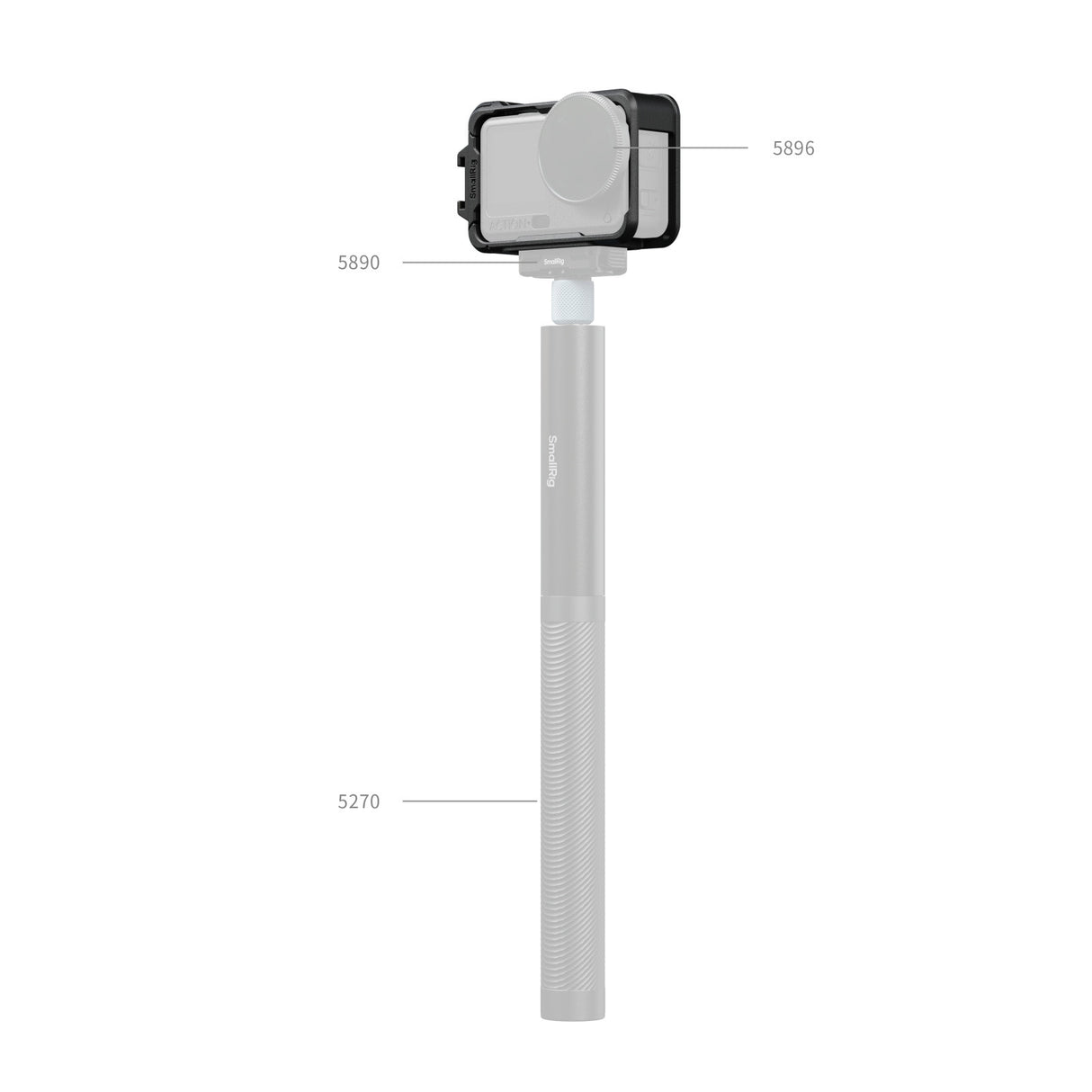 SmallRig Cage for DJI OSMO Action 6 (Basic Edition) 5886