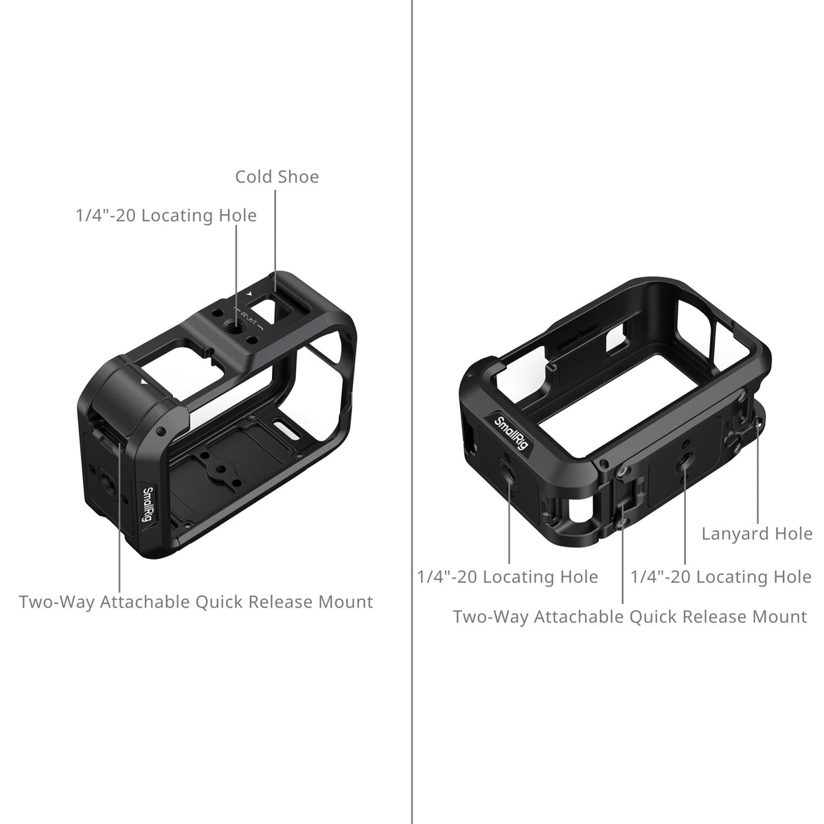 SmallRig Cage for DJI Osmo Action 6 (Advanced Edition)