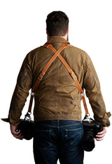 Skinny Money Maker | Thin Leather Camera Harness