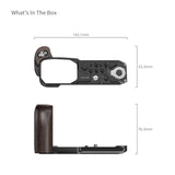 SmallRig L-Shaped Mount Plate with Wooden Handle for Nikon ZR 5906