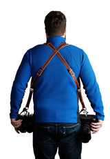 Skinny Money Maker | Thin Leather Camera Harness