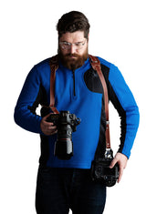 Skinny Money Maker | Thin Leather Camera Harness