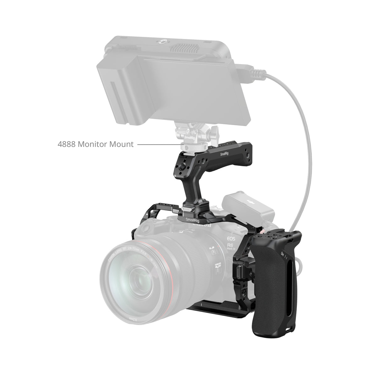 SmallRig "HawkLock" Quick Release Cage Kit for Canon EOS R6 Mark III / R6 Mark II (Advanced Edition)