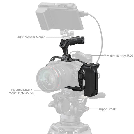 SmallRig "HawkLock" Quick Release Cage Kit for Canon EOS R6 Mark III / R6 Mark II (Advanced Edition)