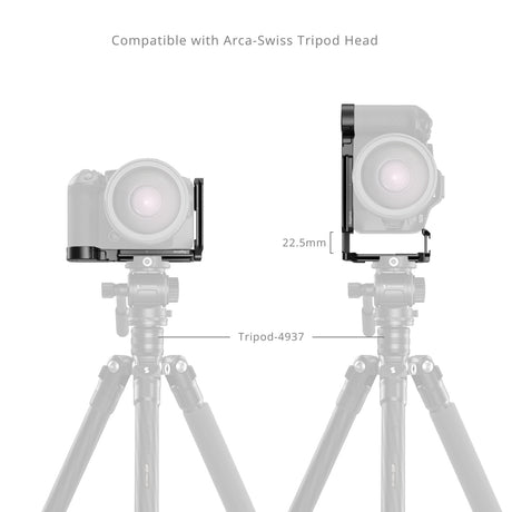 SmallRig L-Shaped Mount Plate with AirTag Slot for Canon EOS R6 Mark III / R6 Mark II 5962