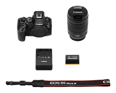 Canon EOS R6 Mark III RF24-105mm F4 L IS USM Lens Kit - Image 6