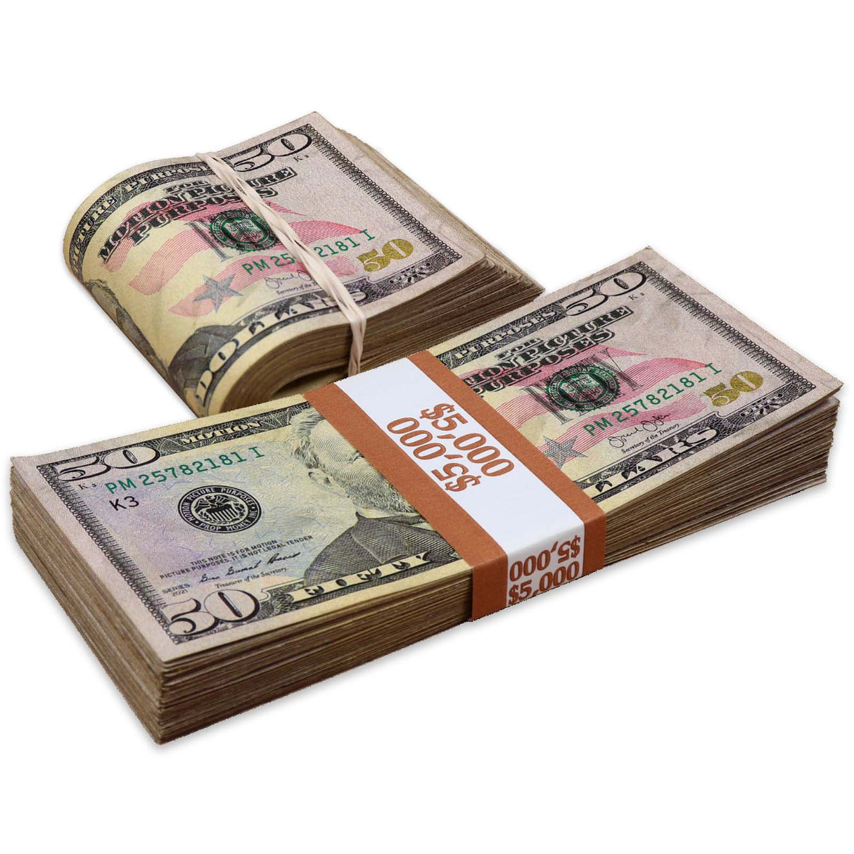 $10,000 ✔️RealAged™ Full Print New Series Stack & Band Pack