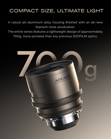 Arcana 1.5X Anamorphic T2.1 Full frame