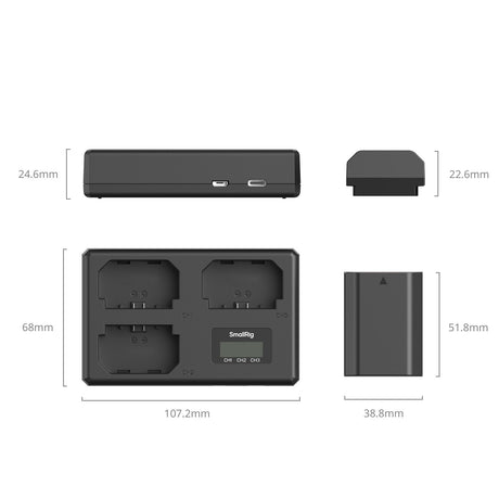 SmallRig Camera Battery Kit for Sony NP-FZ100 6016