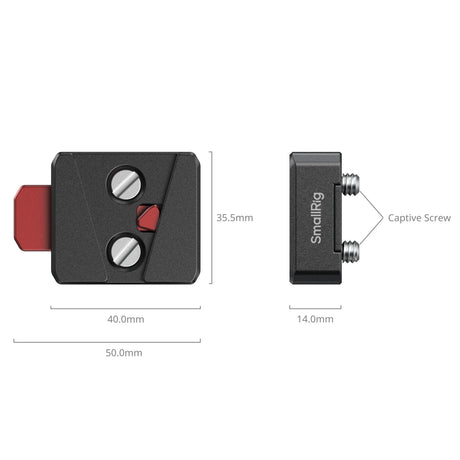 SmallRig Quick Release V-Lock Mount Plate Kit 6021