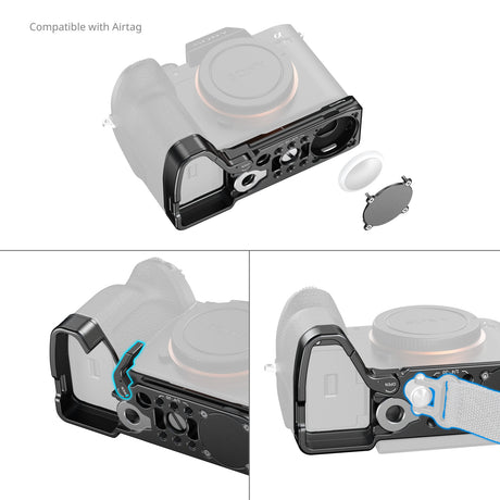 SmallRig Baseplate with AirTag Slot for Sony Alpha 7 V / 7R V / 7 IV