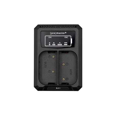 ProMaster Dually Charger - USB-A for OM System BLX-1 - Image 1