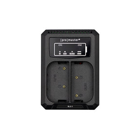ProMaster Dually Charger - USB-A for OM System BLX-1 - Image 1