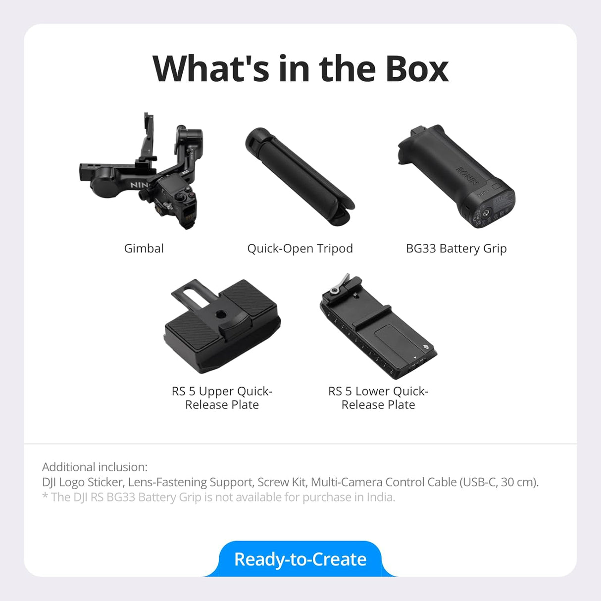 DJI RS5 Gimbal Stabilizer