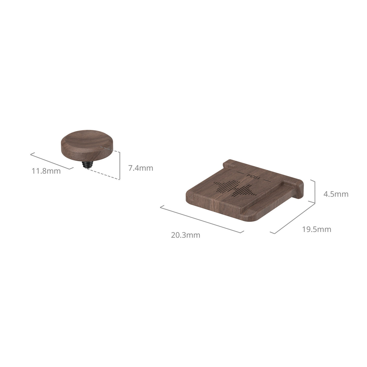 SmallRig Hot Shoe Cover for FUJIFILM X Series Cameras（Brown)6239