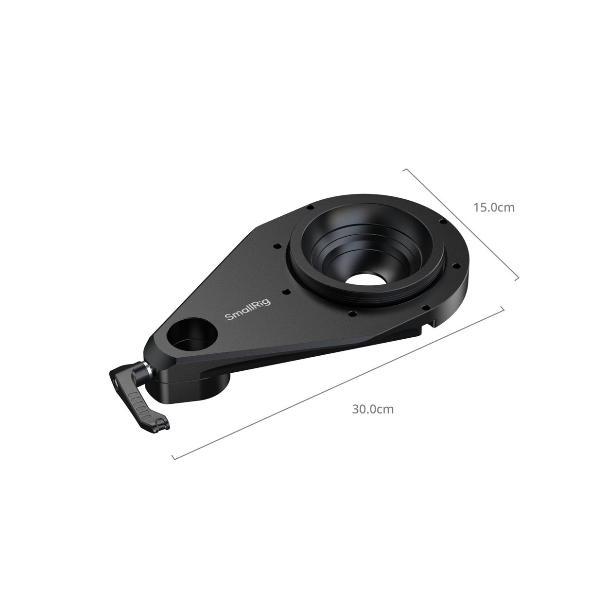 SmallRig Tripod Head Mout Plate for Camera Cart (75mm/100mm) 6253