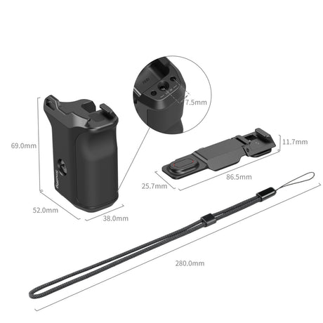 SmallRig Handle for SmallRig Cages (ID 5888, 5887) for DJI Osmo Action 6 6259