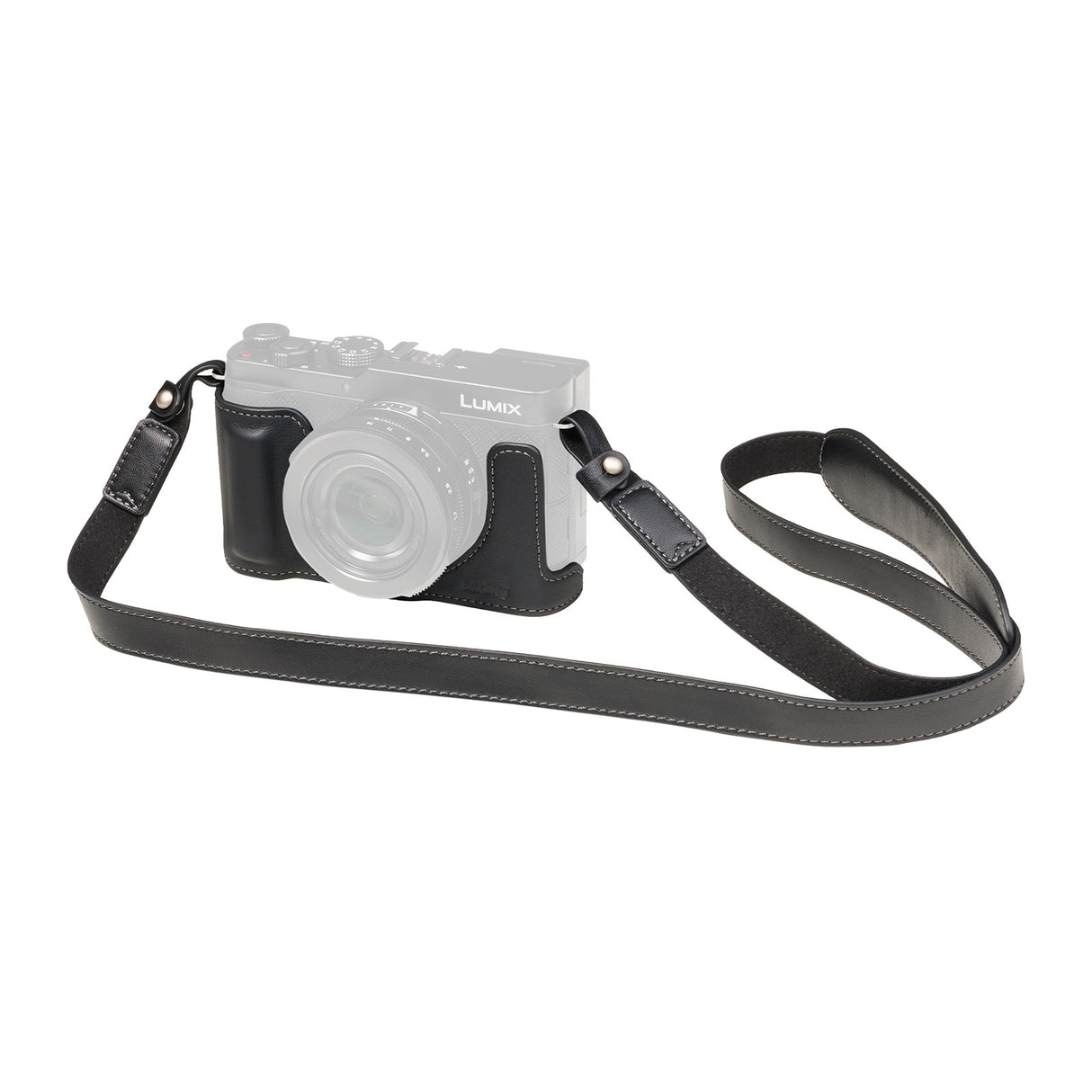 SmallRig Leather Half Case Kit for Panasonic LUMIX L10（Black）6274