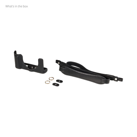 SmallRig Leather Half Case Kit for Panasonic LUMIX L10（Black）6274