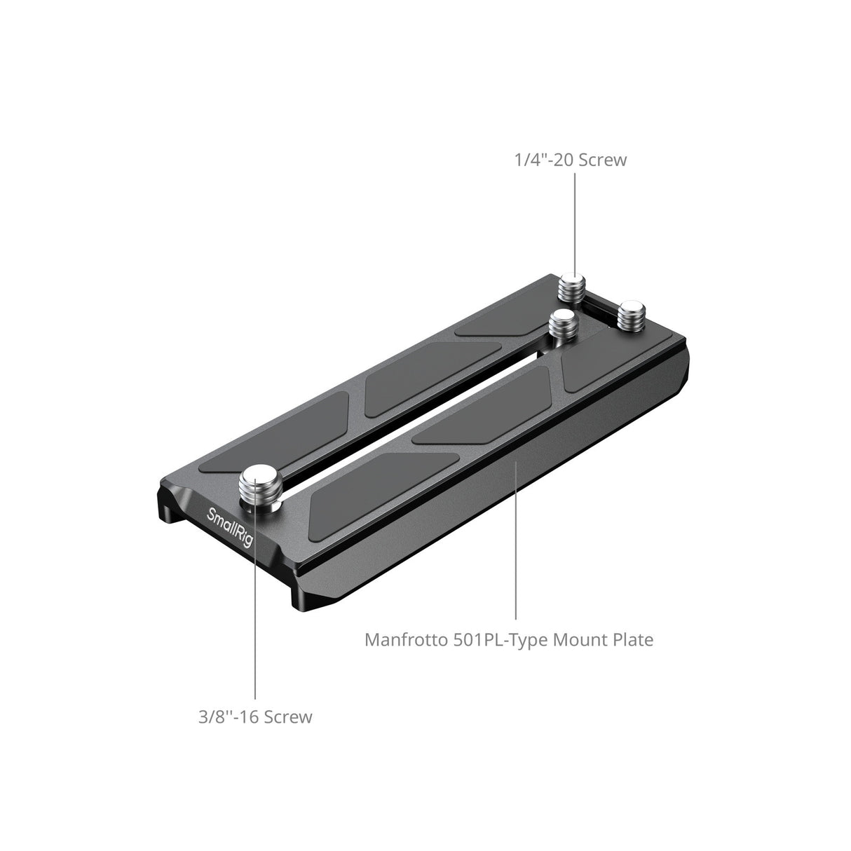 SmallRig Mount Plate Compatible with Manfrotto 501PL-Type 6318