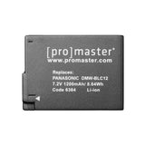ProMaster Li-ion Battery for Panasonic DMW-BLC12 / Leica BP-DC12  - Image 3