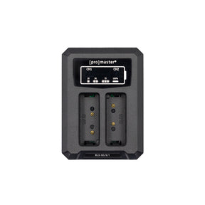 ProMaster Dually Charger - USB-A for OM System BLS50  - Image 1