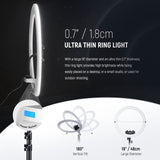 NEEWER RP18B Pro Ring Light Kit