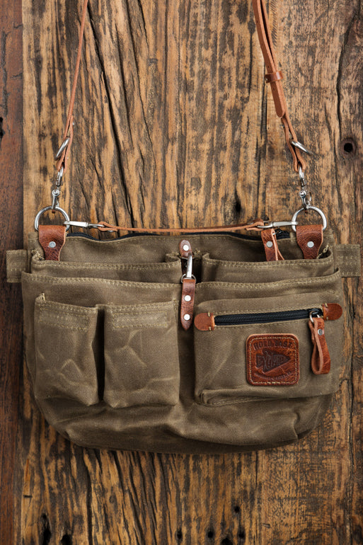 Leather Explorer Lens Quiver | Leather Messenger Bag