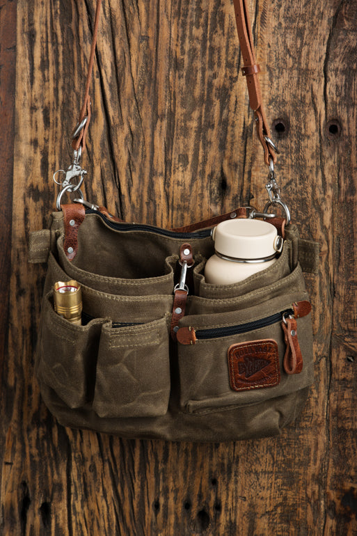 Leather Explorer Lens Quiver | Leather Messenger Bag