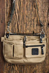 Leather Explorer Lens Quiver | Leather Messenger Bag