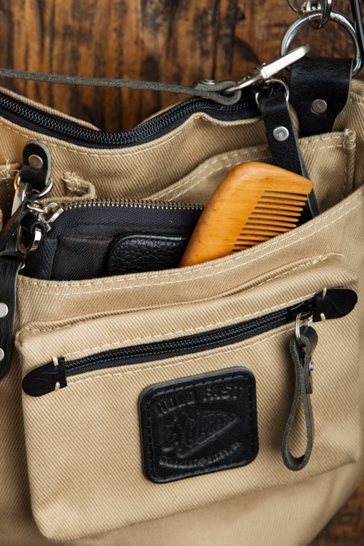 Leather Explorer Lens Quiver | Leather Messenger Bag