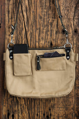 Leather Explorer Lens Quiver | Leather Messenger Bag