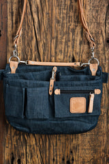 Leather Explorer Lens Quiver | Leather Messenger Bag