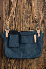 Leather Explorer Lens Quiver | Leather Messenger Bag