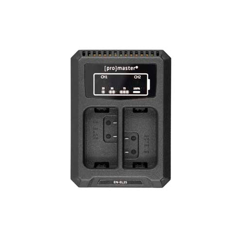 ProMaster Dually Charger - USB-A for Nikon EN-EL25 - Image 1