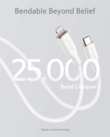 Anker 641 USB-C to Lightning Cable (Flow, Silicone)