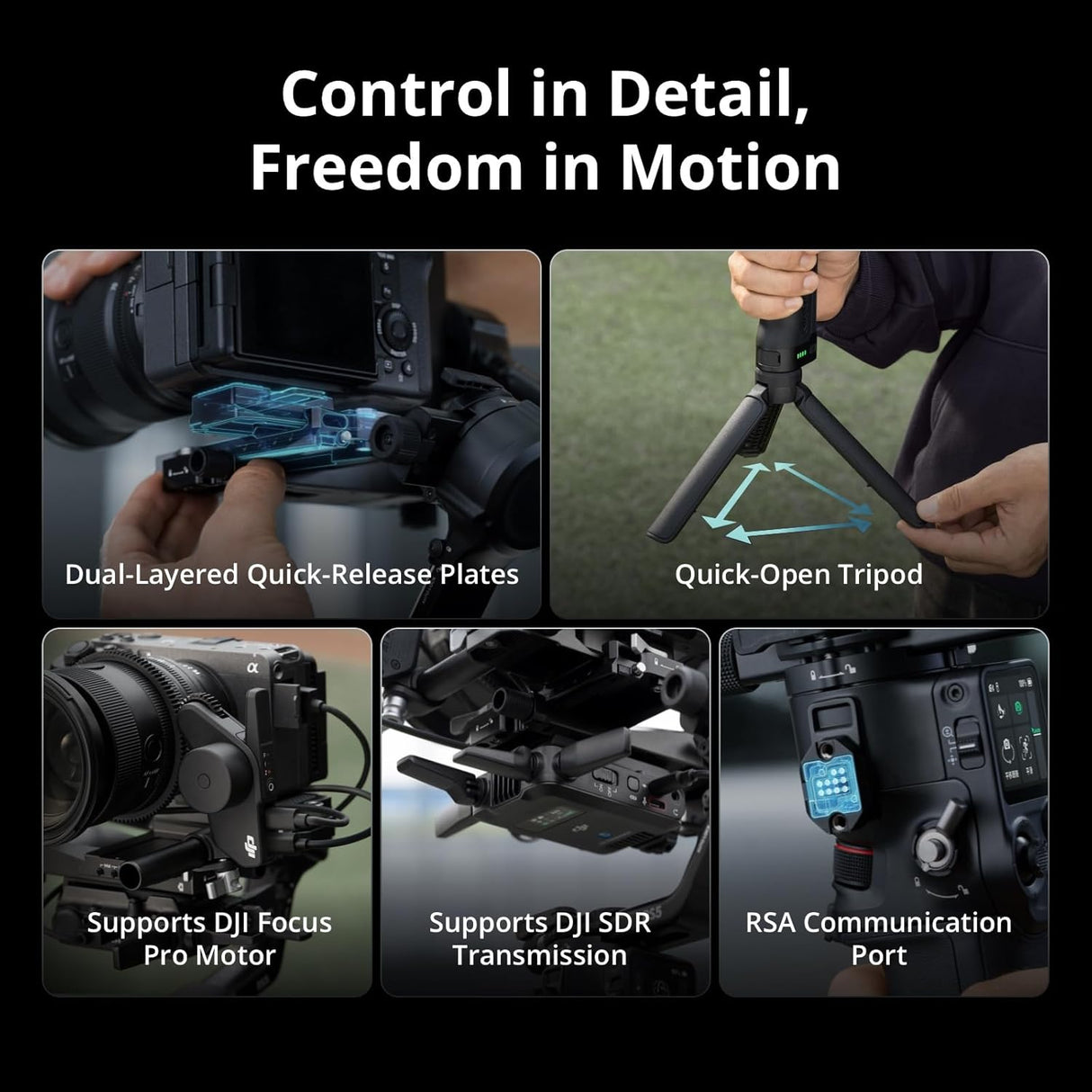 DJI RS5 Gimbal Stabilizer
